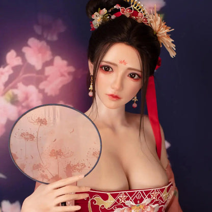 TopLoveDoll | Miko, call-girl chinoise ancienne - Poupée sexuelle BJD anime Hanfu rouge