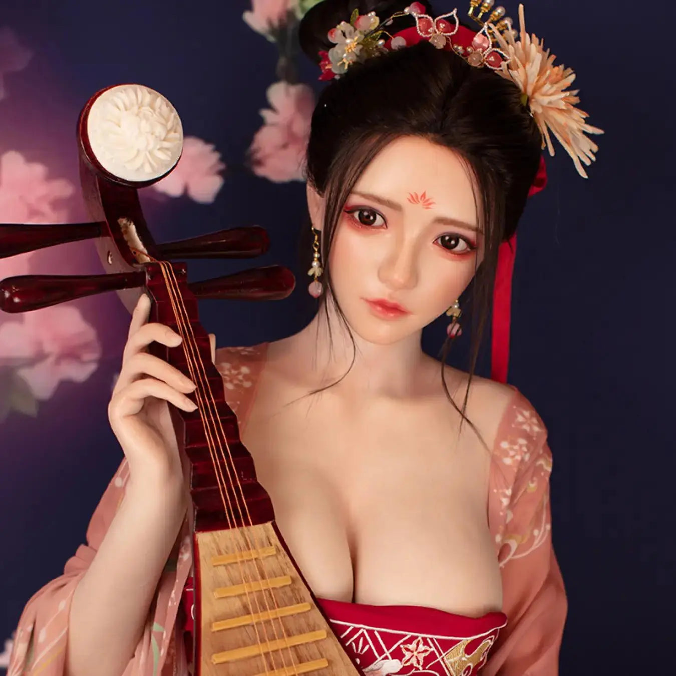 TopLoveDoll | Miko, call-girl chinoise ancienne - Poupée sexuelle BJD anime Hanfu rouge