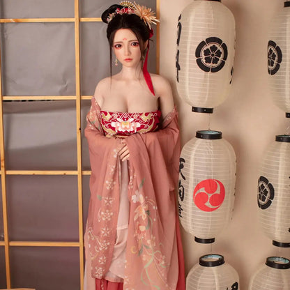 TopLoveDoll | Miko, call-girl chinoise ancienne - Poupée sexuelle BJD anime Hanfu rouge