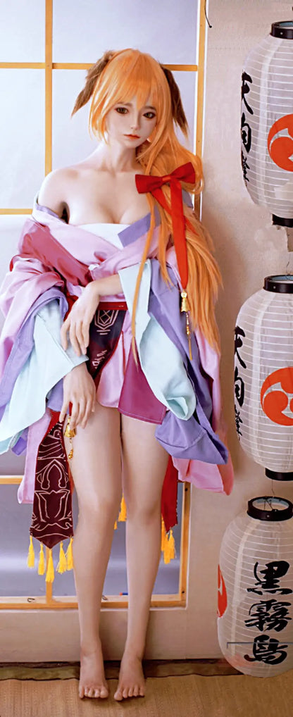 TopLoveDoll | Miko Fox Spirit - Poupée sexuelle BJD Nekomimi d'anime chinois