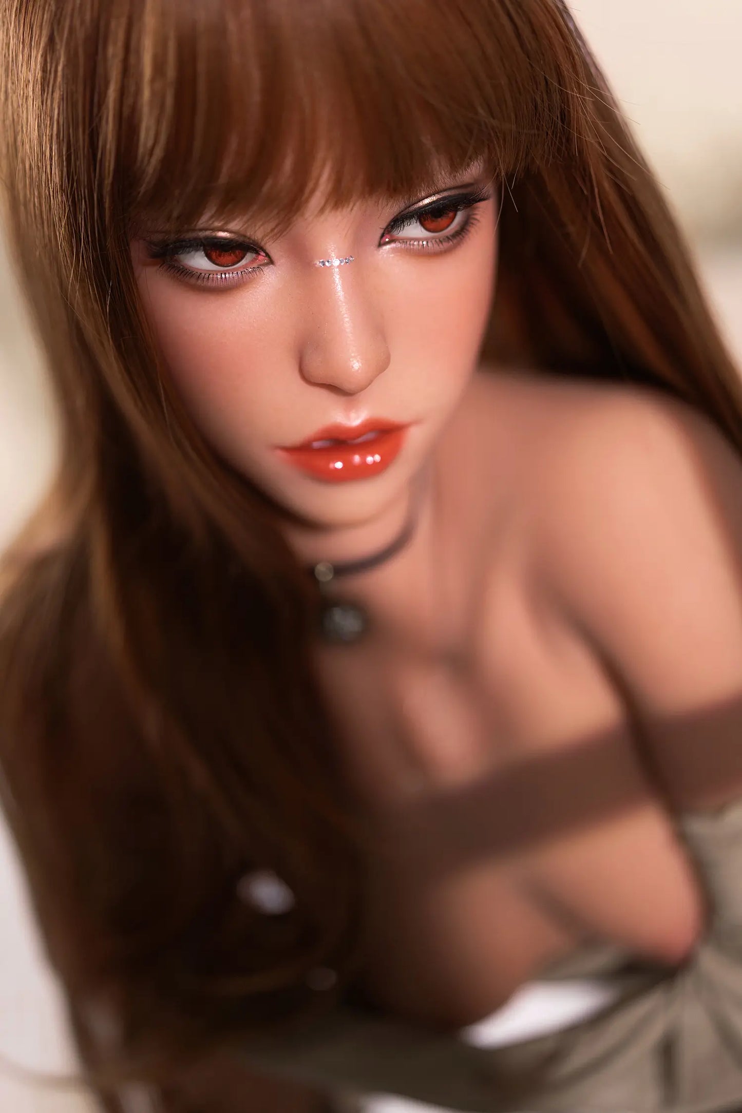 TopLoveDoll | Miko Brunette Jedi - Sweat à capuche Wasteland - Poupée sexuelle BJD anime