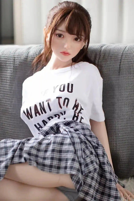 TopLoveDoll | Miko Petite Asiatique - Poupée sexuelle BJD anime étudiante à queue de cheval