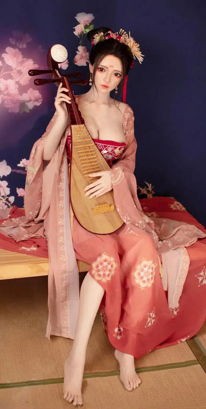 TopLoveDoll | Miko, call-girl chinoise ancienne - Poupée sexuelle BJD anime Hanfu rouge