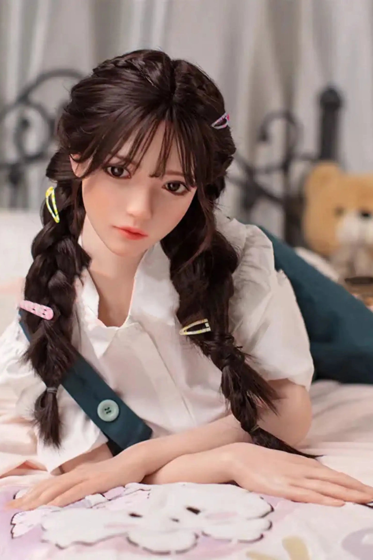TopLoveDoll | Miko Stepsister - Poupée sexuelle BJD asiatique aux formes généreuses, inspirée des animes.