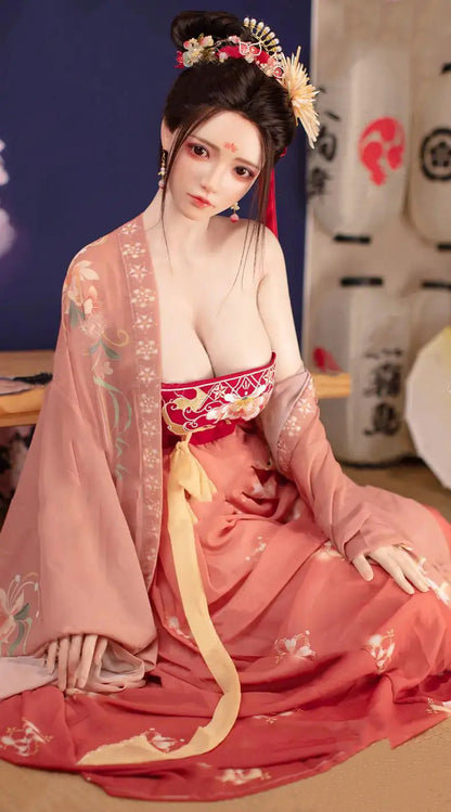 TopLoveDoll | Miko, call-girl chinoise ancienne - Poupée sexuelle BJD anime Hanfu rouge