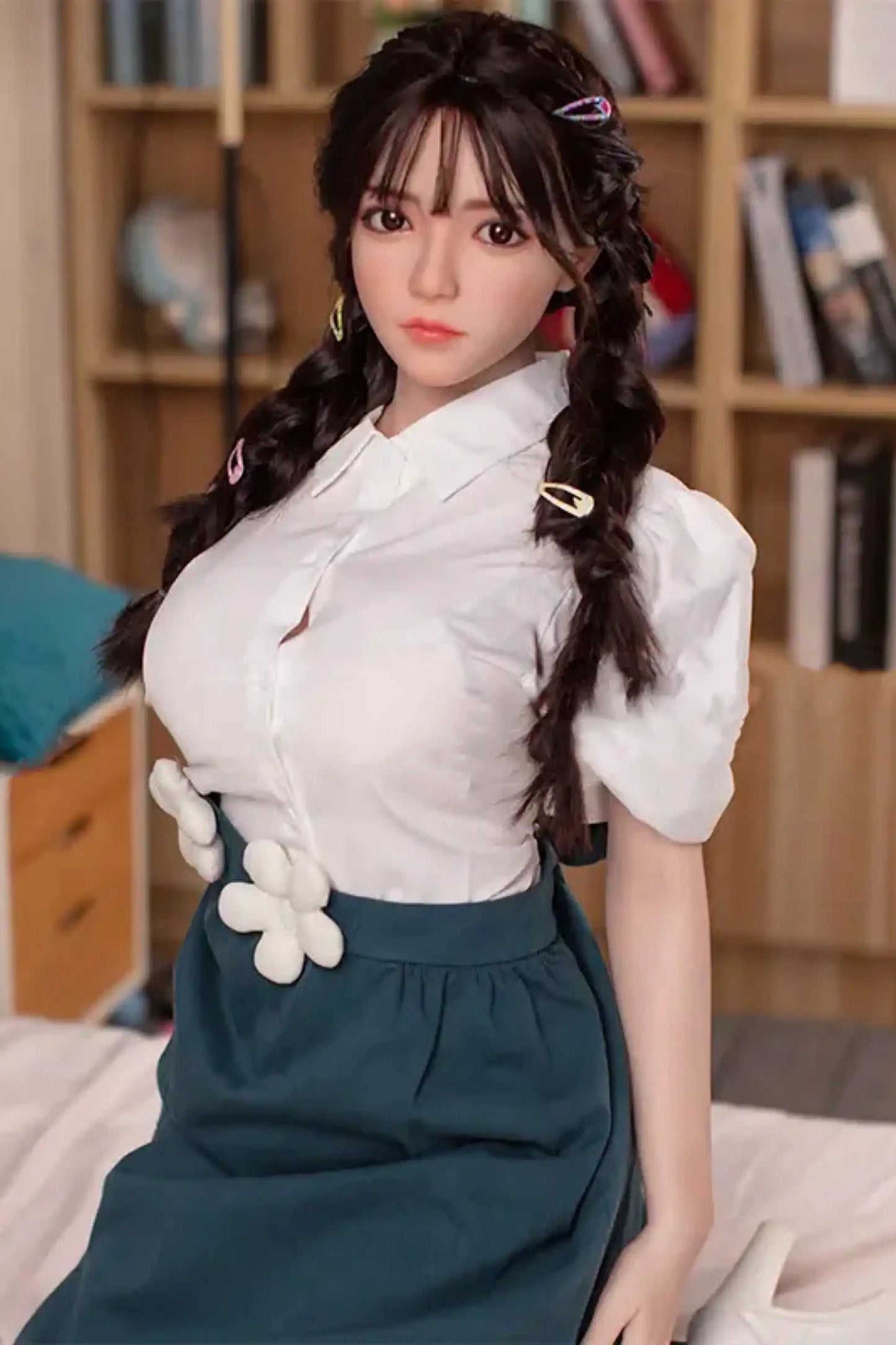 TopLoveDoll | Miko Stepsister - Poupée sexuelle BJD asiatique aux formes généreuses, inspirée des animes.