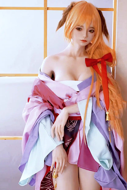 TopLoveDoll | Miko Fox Spirit - Poupée sexuelle BJD Nekomimi d'anime chinois