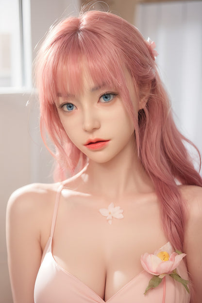 TopLoveDoll | Miko, poupée sexuelle BJD asiatique aux cheveux roses, de style anime féminin