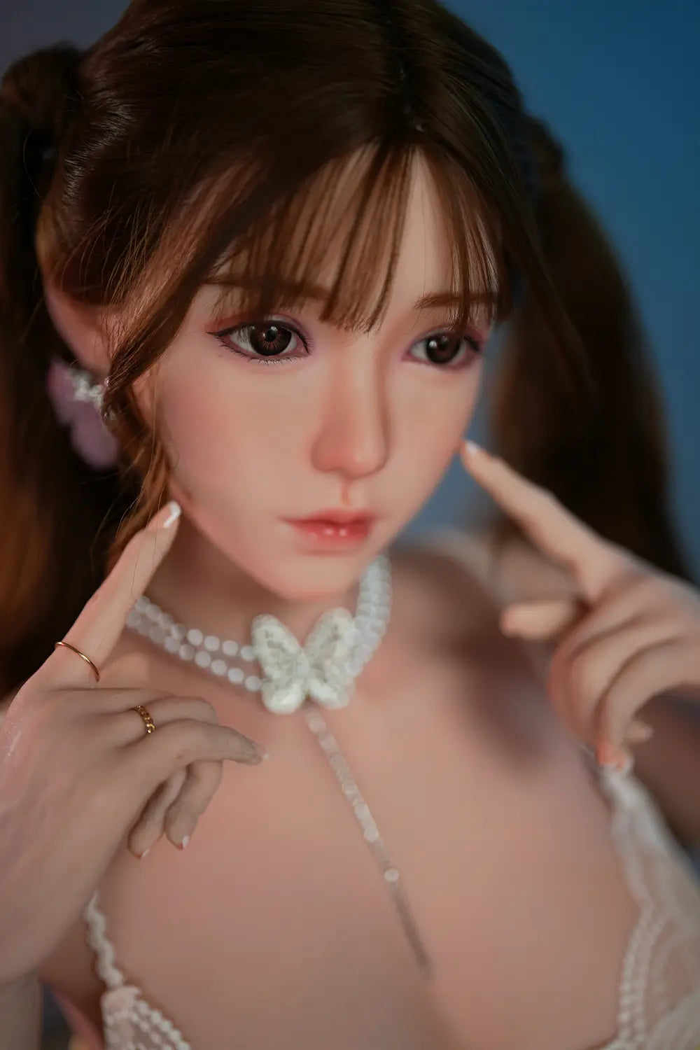 TopLoveDoll | Miko, la fille d'à côté - Poupée sexuelle BJD asiatique à deux queues, style anime