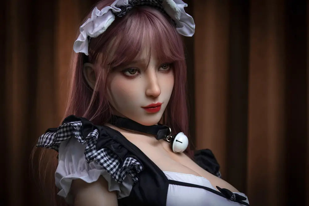TopLoveDoll｜ Poupée sexuelle asiatique multi-tailles, cheveux violets, style anime - Fiona