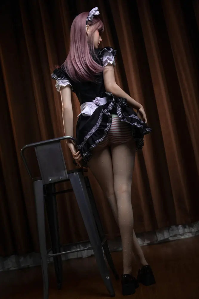 TopLoveDoll｜ Poupée sexuelle asiatique multi-tailles, cheveux violets, style anime - Fiona