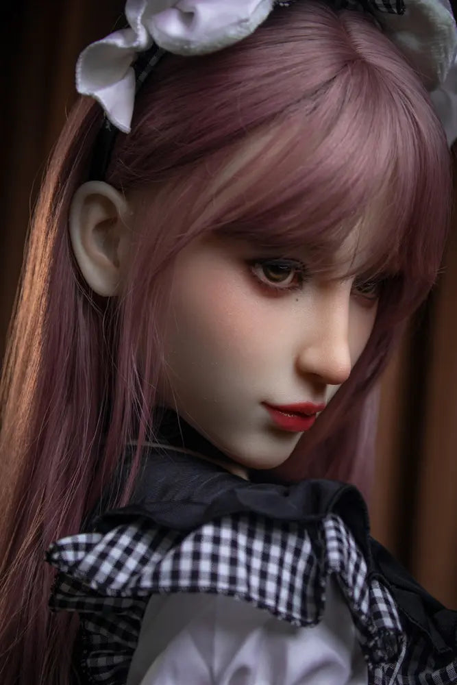 TopLoveDoll｜ Poupée sexuelle asiatique multi-tailles, cheveux violets, style anime - Fiona