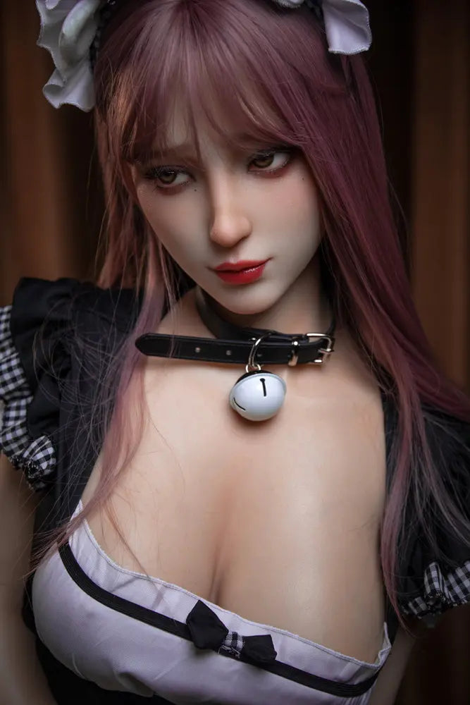 TopLoveDoll｜ Poupée sexuelle asiatique multi-tailles, cheveux violets, style anime - Fiona