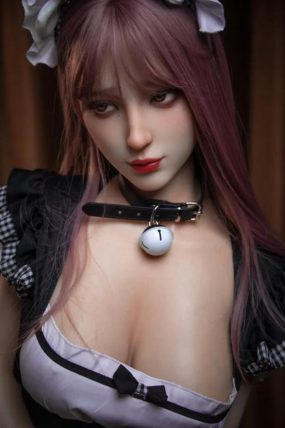 TopLoveDoll｜ Poupée sexuelle asiatique multi-tailles, cheveux violets, style anime - Fiona
