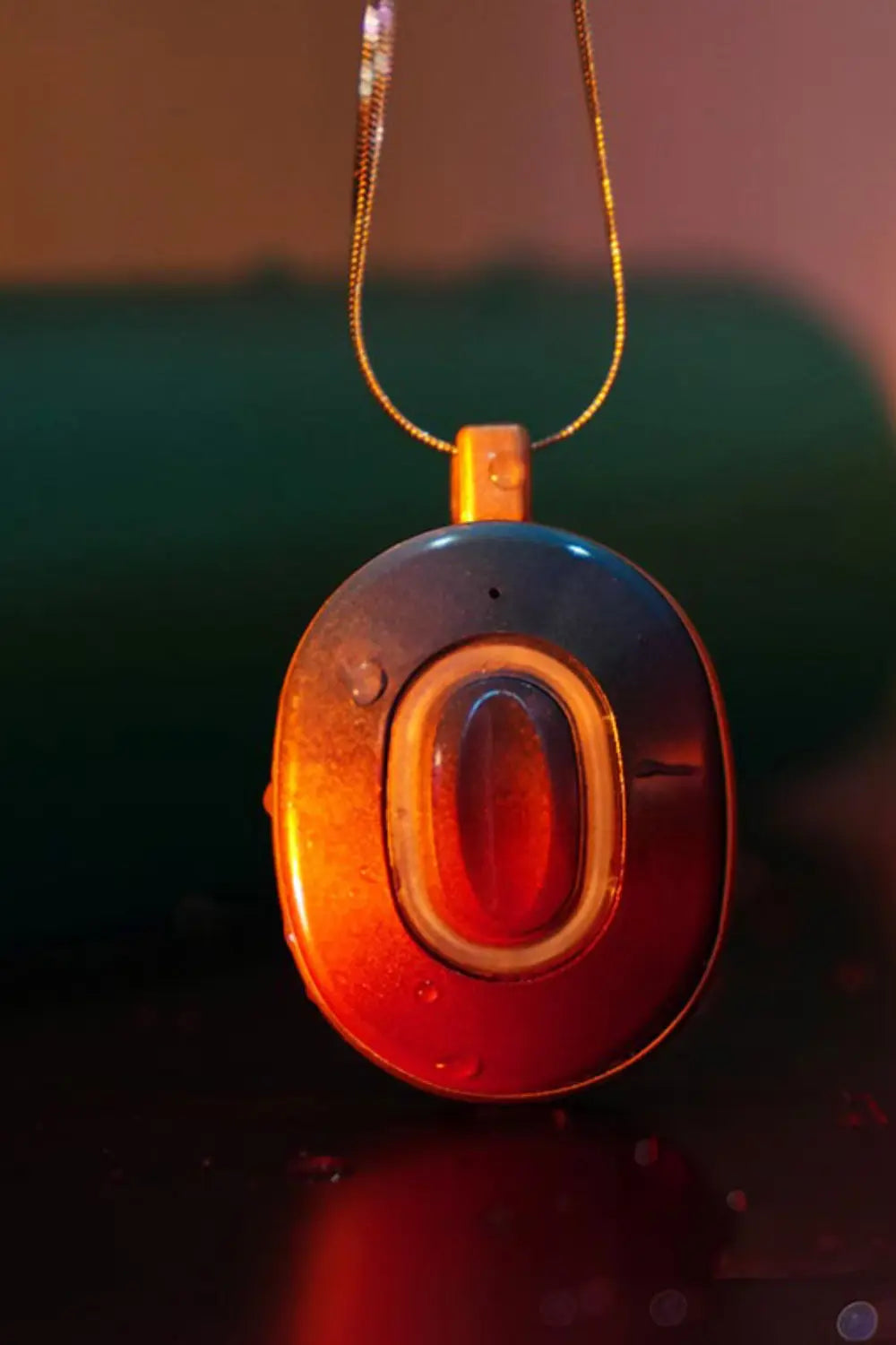 TopLoveDoll AI Chat Necklace – Portable voice AI companion for sex dolls, silver pendant design